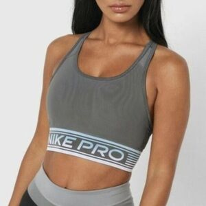 Nike Pro Charcoal Gray Performance Sports Bracelet